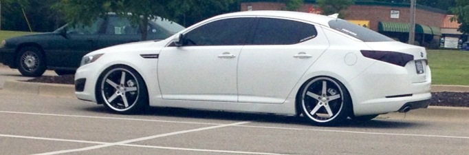 photo 3 Kia Optima custom wheels   20x8.5, ET +32, tire size 225/35 R20. 20x10.0 ET+42 235/35 R20