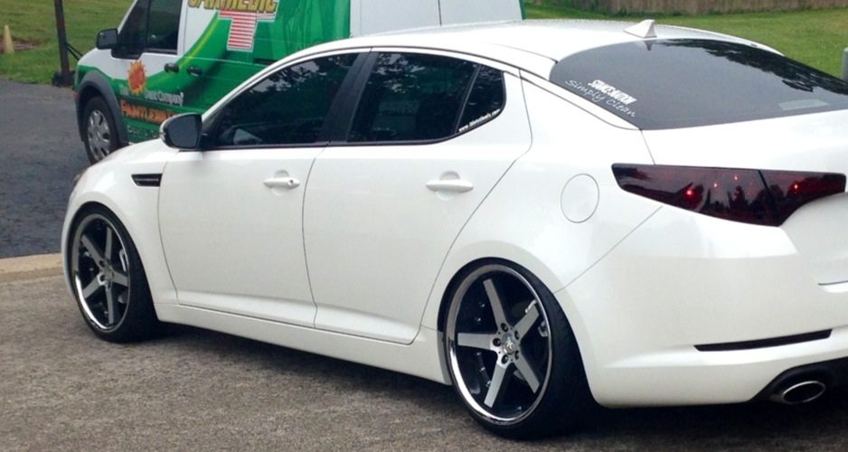 photo 4 Kia Optima custom wheels   20x8.5, ET +32, tire size 225/35 R20. 20x10.0 ET+42 235/35 R20
