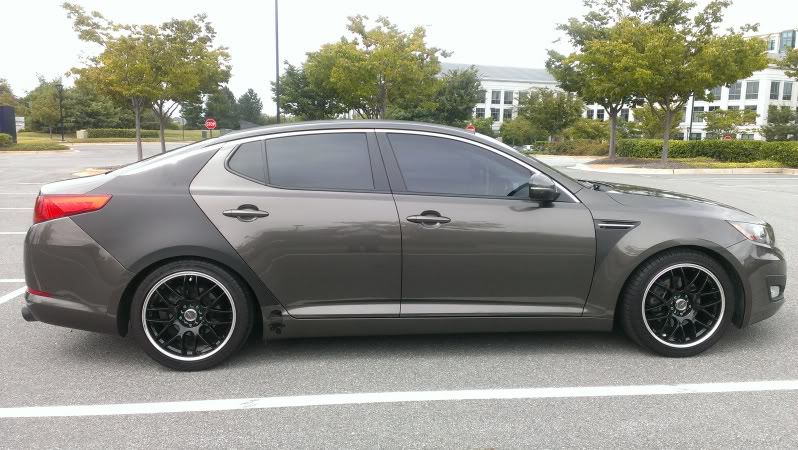 photo 5 Kia Optima custom wheels Drag DR-34 18x8.0, ET +35, tire size 225/45 R18. x ET 