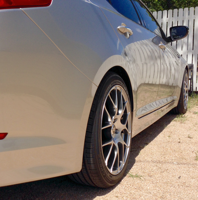 photo 3 Kia Optima custom wheels Enkei Raijin 18x8.0, ET +40, tire size X R18. x ET 