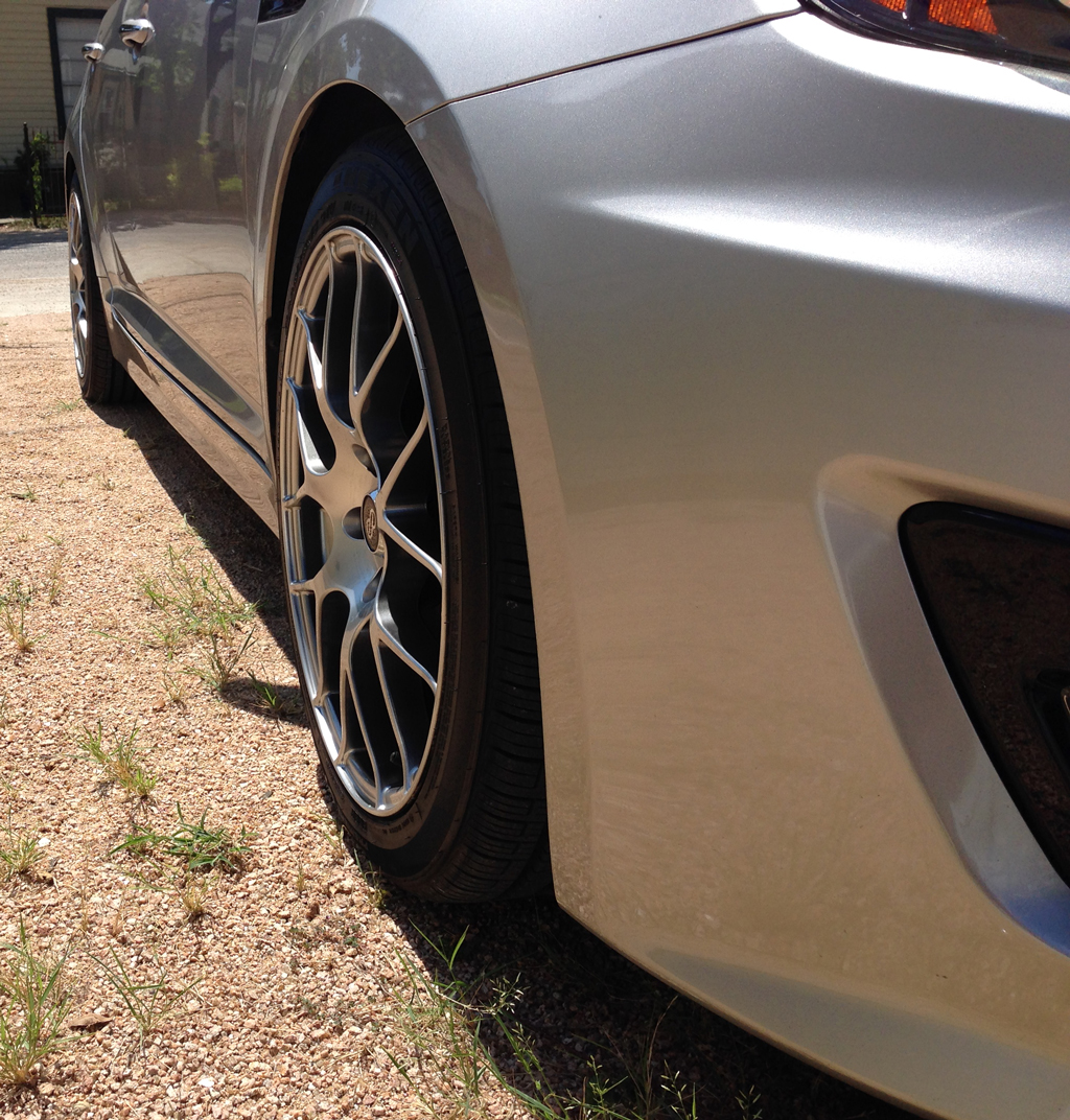 photo 1 Kia Optima custom wheels Enkei Raijin 18x8.0, ET +40, tire size X R18. x ET 