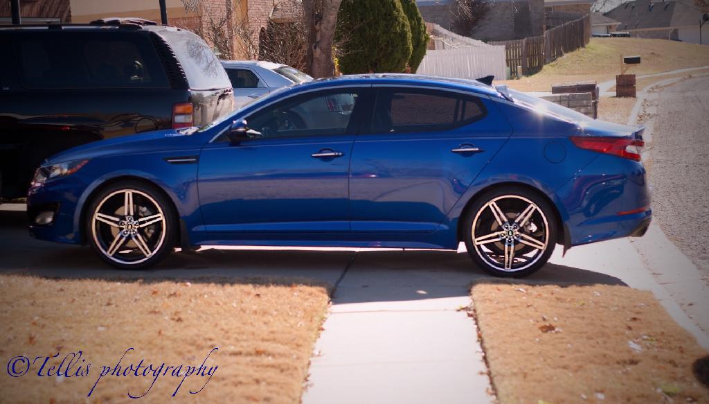 photo 2 Kia Optima custom wheels Enkei Razr 20x8.5, ET +40, tire size 245/35 R20. x ET