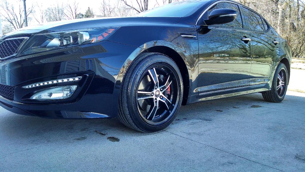 photo 1 Kia Optima custom wheels Konig  18x, ET , tire size X R18. x ET 