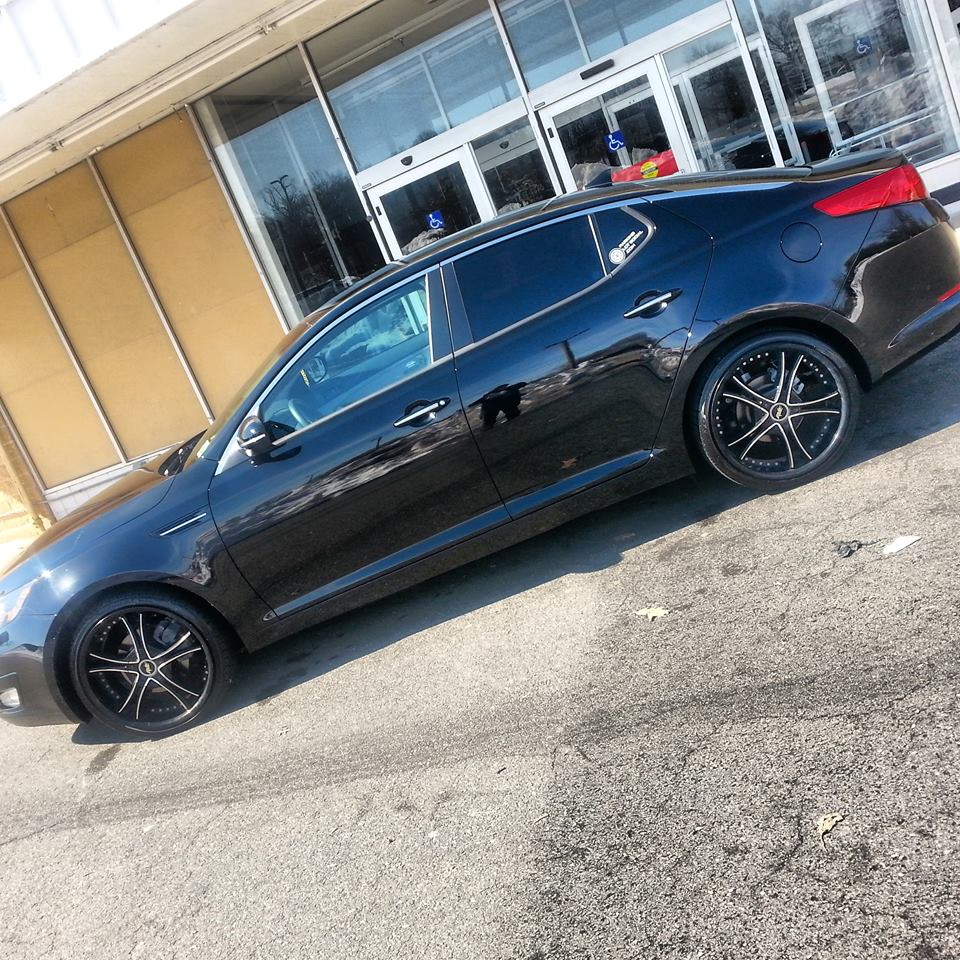 photo 1 Kia Optima custom wheels Avenue A604 20x8.0, ET +40, tire size 225/35 R20. x ET