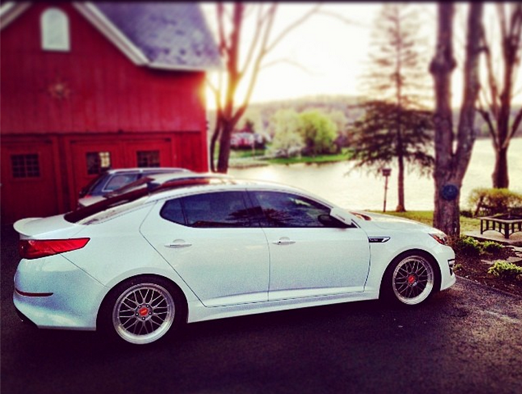 photo 1 Kia Optima custom wheels 19x8.5, ET +35, tire size 255/35 R19. 19x9.5 ET+40