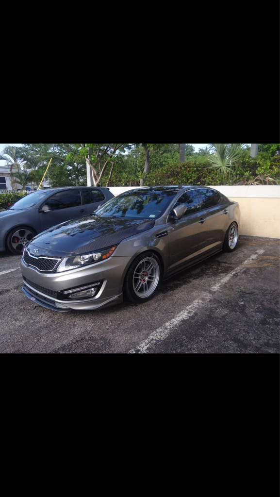 photo 2 Kia Optima custom wheels Enkei RPF1 18x9.0, ET , tire size X R18. x ET 
