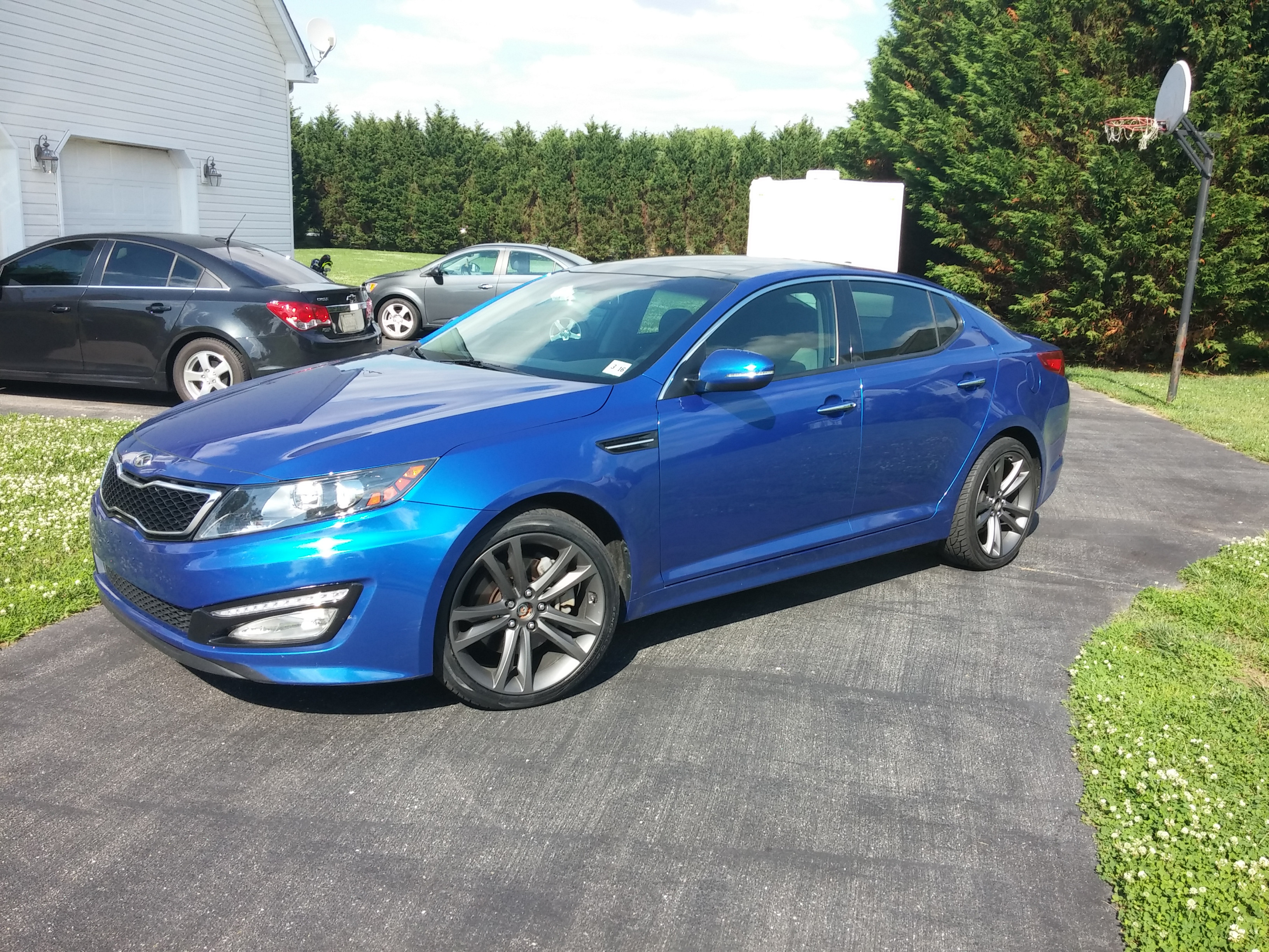 photo 6 Kia Optima custom wheels Niche Verona M151 20x9.0, ET +35, tire size 235/35 R20. x ET 