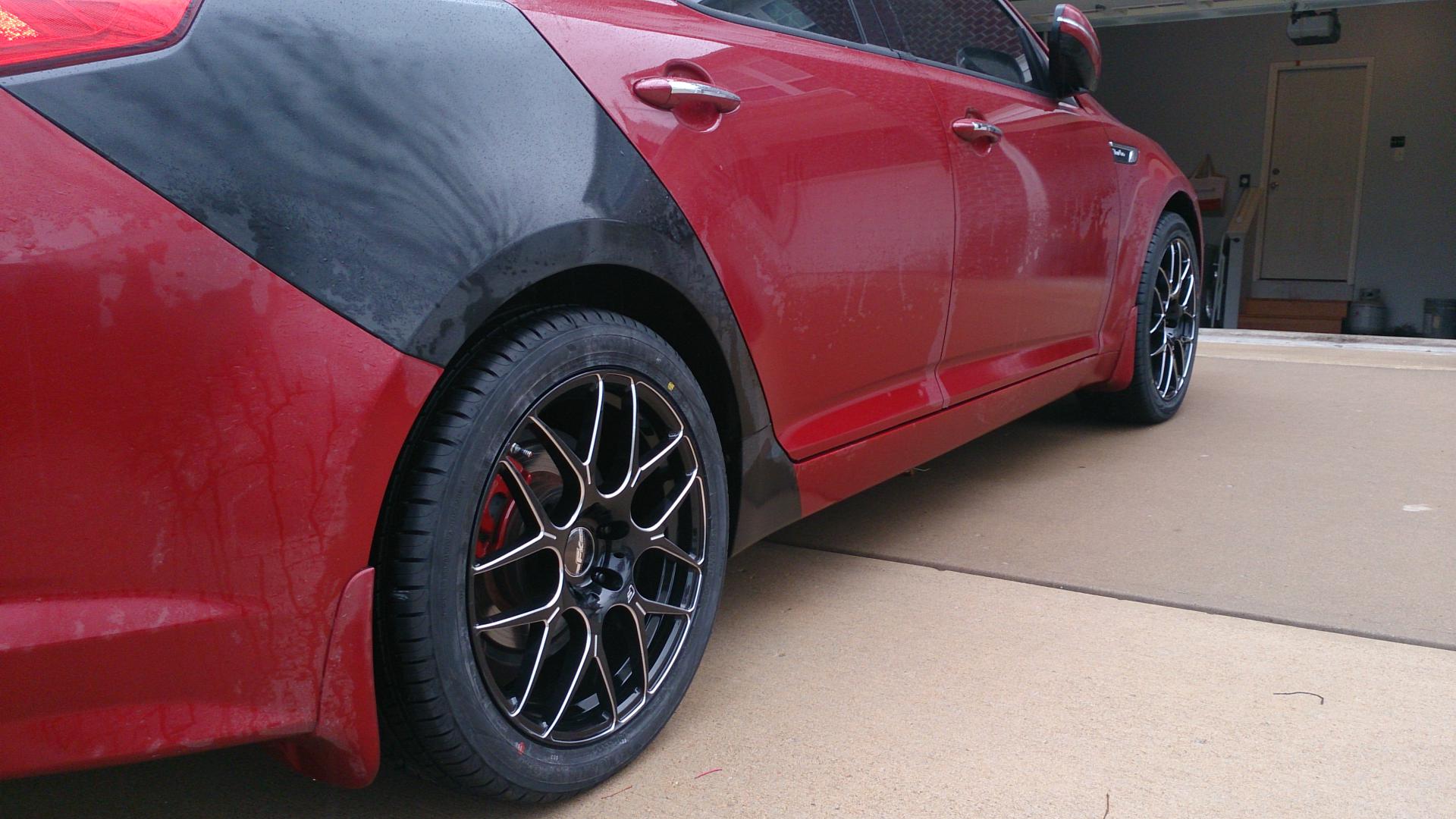 photo 1 Kia Optima custom wheels FK RT7M 18x8.0, ET +40, tire size 235/45 R18. x ET 
