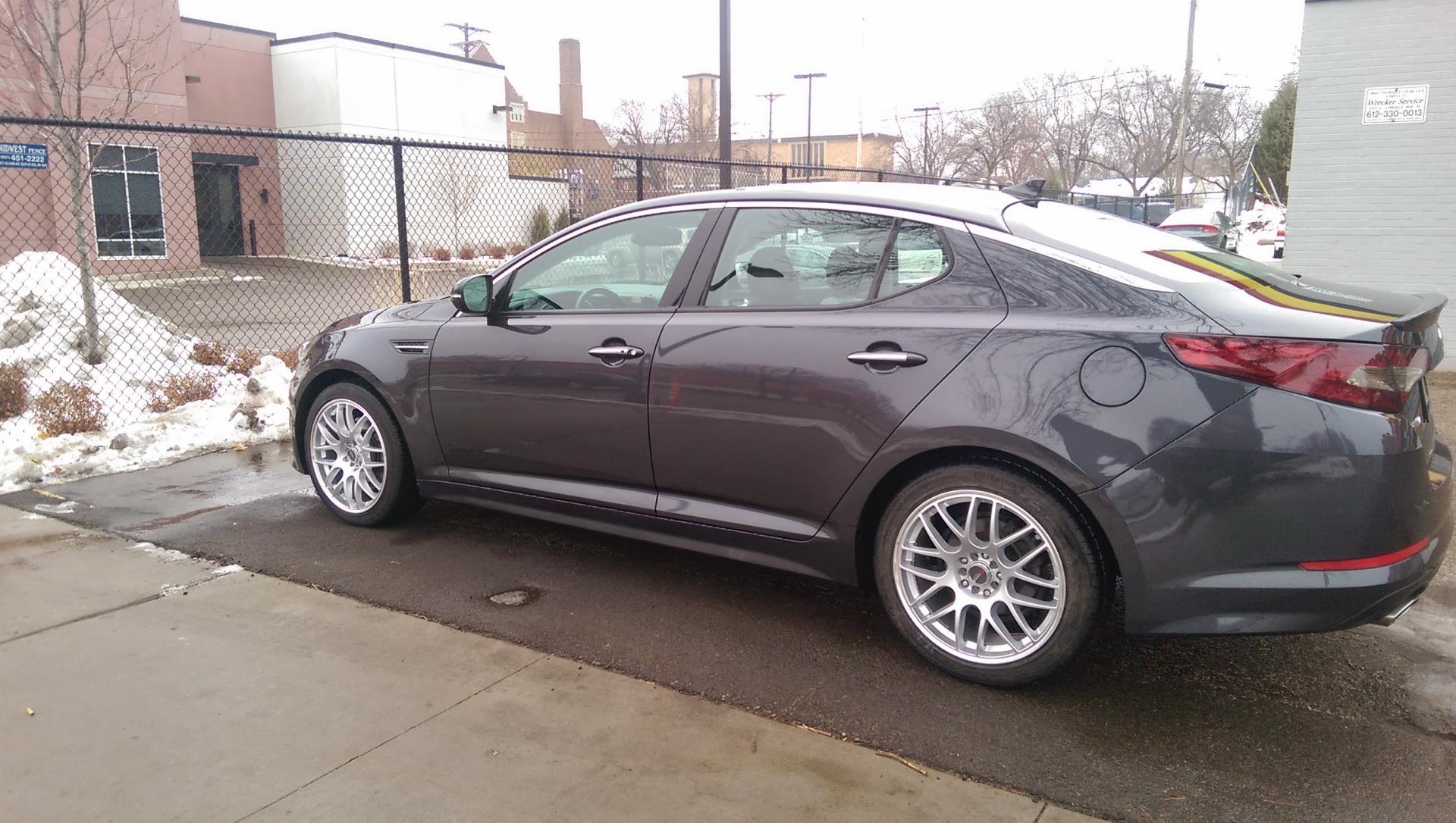 photo 3 Kia Optima custom wheels DR-34 18x8.0, ET , tire size X R18. x ET