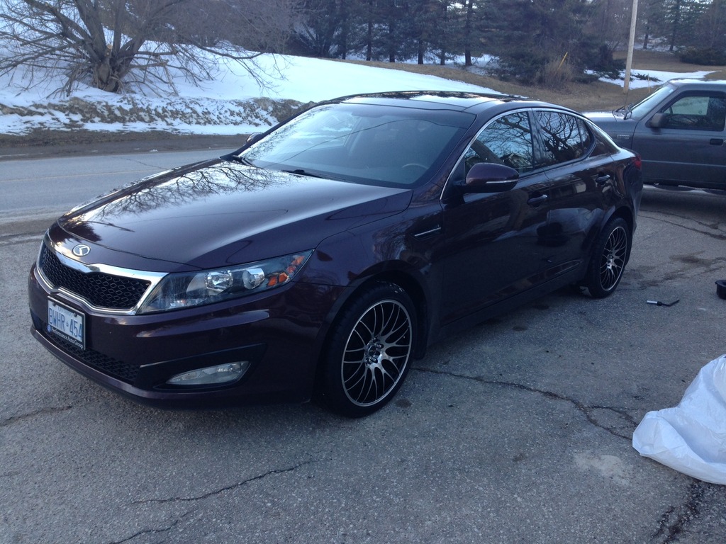 photo 2 Kia Optima custom wheels MSR Style 045 18x, ET , tire size 235/40 R18. x ET