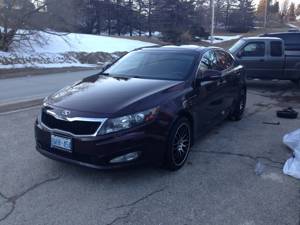 photo 4 Kia Optima custom wheels MSR Style 045 18x, ET , tire size 235/40 R18. x ET