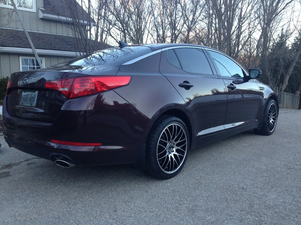 photo 1 Kia Optima custom wheels MSR Style 045 18x, ET , tire size 235/40 R18. x ET