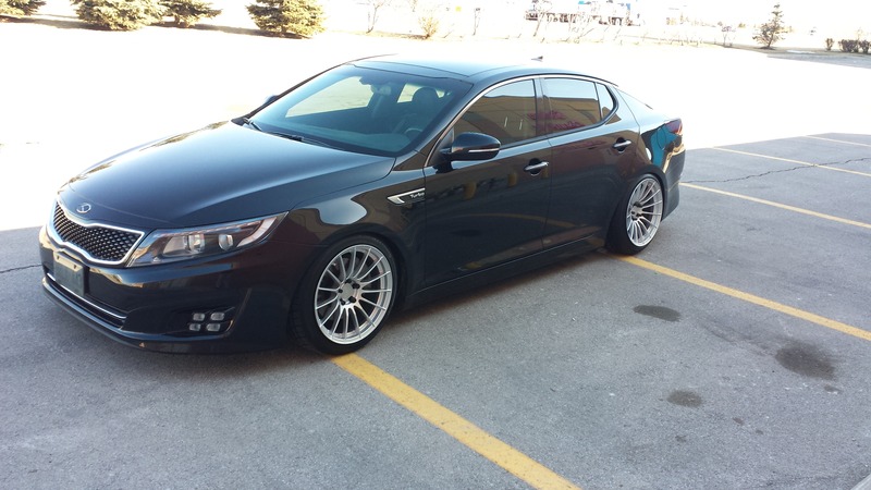 photo 4 Kia Optima custom wheels Enkei RS05RR 18x9.5, ET +35, tire size 225/45 R18. 18x10.5 ET+35 245/40 R18
