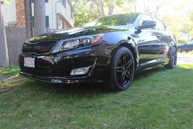 photo 1 Kia Optima custom wheels Enkei RSF5 18x8.0, ET +40, tire size 235/45 R18. x ET 