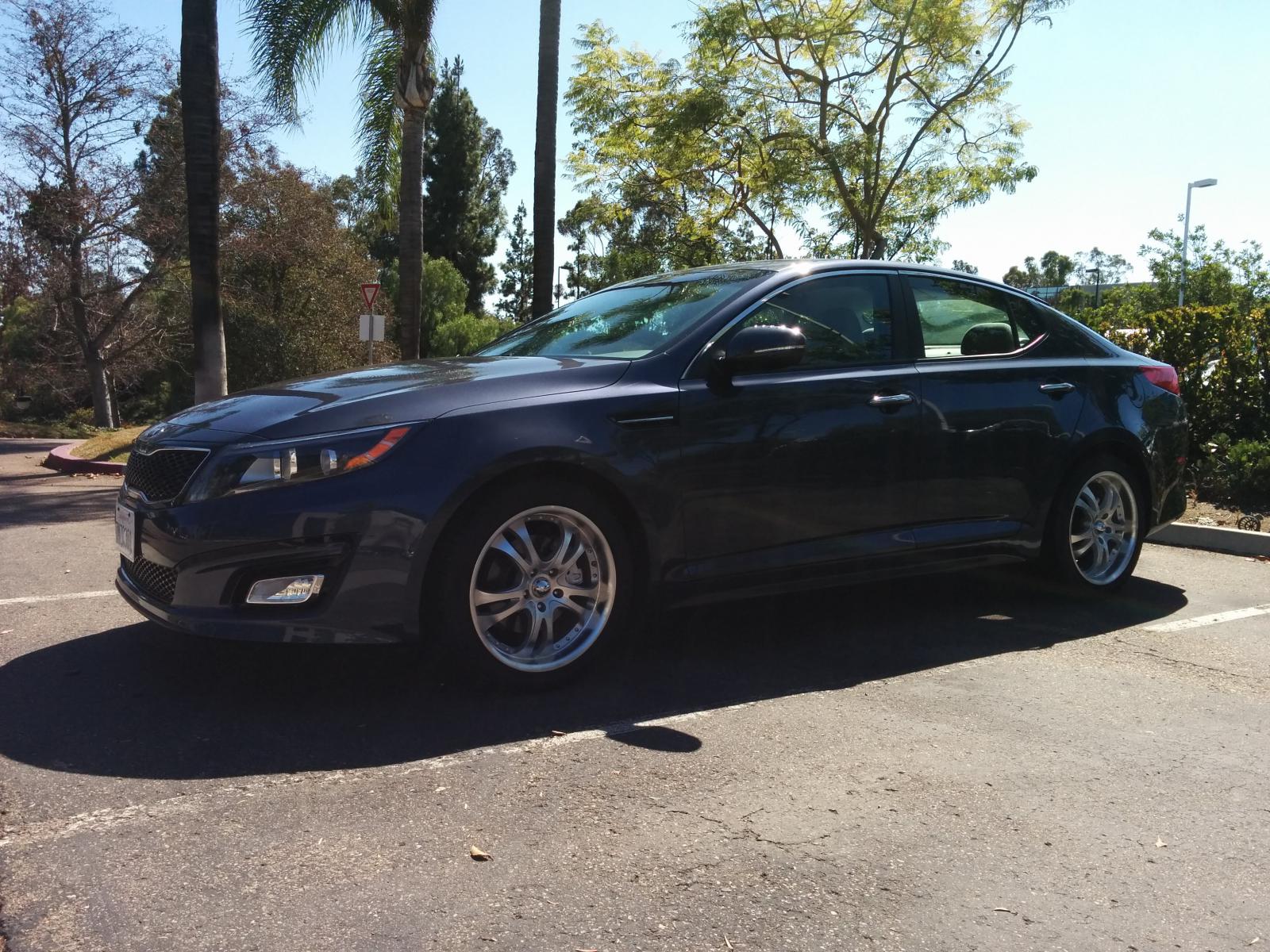 photo 1 Kia Optima custom wheels American Racing AR383 18x8.0, ET +40, tire size 235/45 R18. x ET
