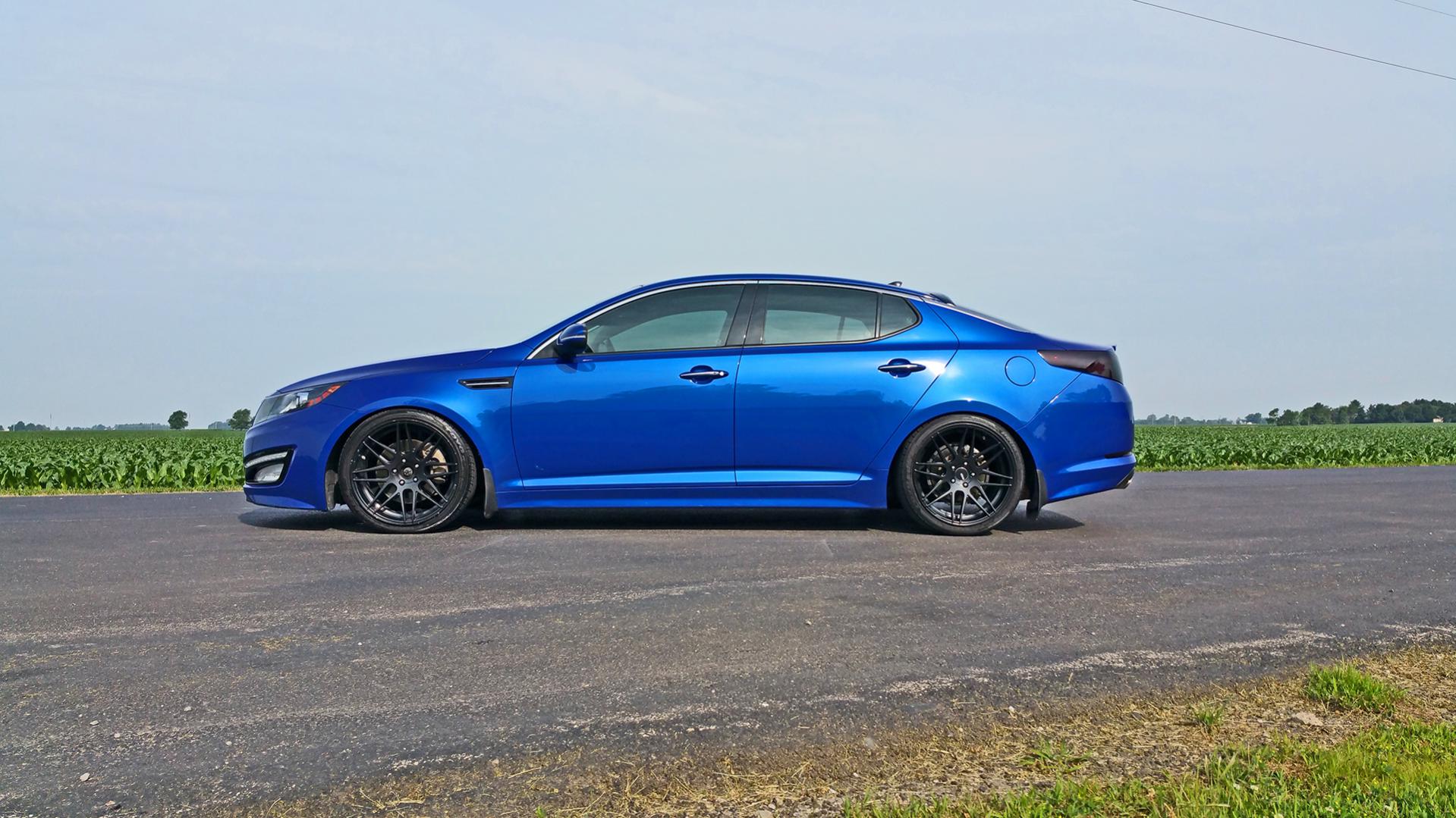 photo 3 Kia Optima custom wheels Konig Integram 19x8.5, ET +40, tire size 245/35 R19. x ET