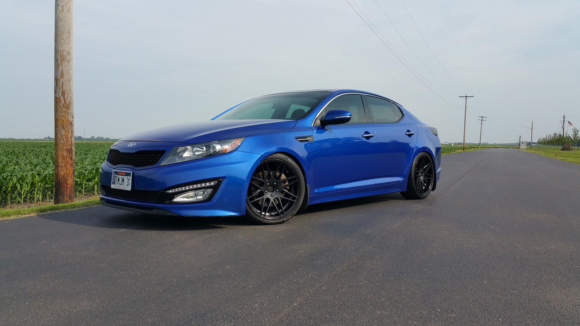 photo 1 Kia Optima custom wheels Konig Integram 19x8.5, ET +40, tire size 245/35 R19. x ET