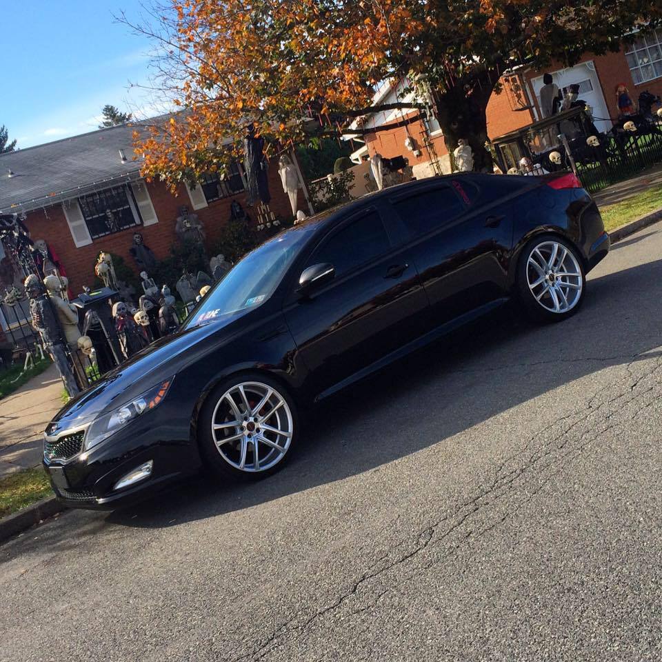 photo 1 Kia Optima custom wheels   20x8.5, ET +35, tire size 245/35 R20. x ET 