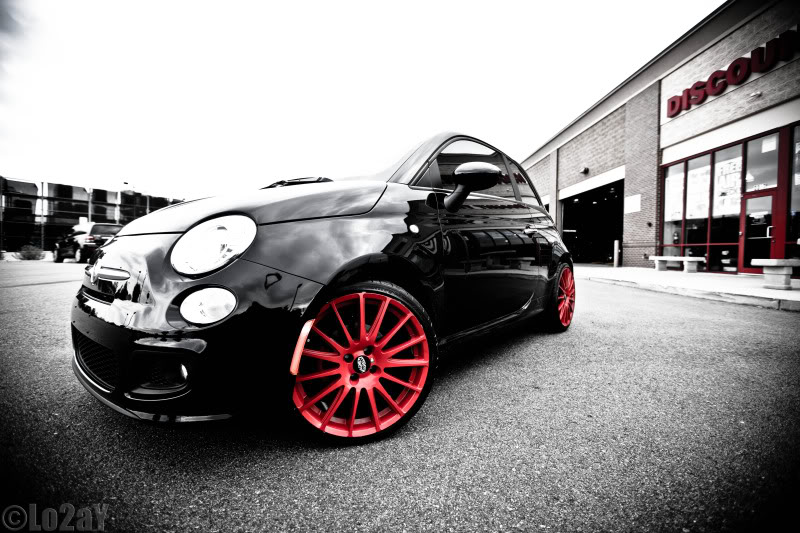 photo 1 FIAT 500 custom wheels Marelli  18x, ET , tire size X R18. x ET 