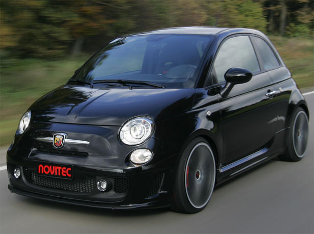photo 4 FIAT 500 custom wheels NOVITEC  18x8.0, ET , tire size 215/35 R18. x ET 