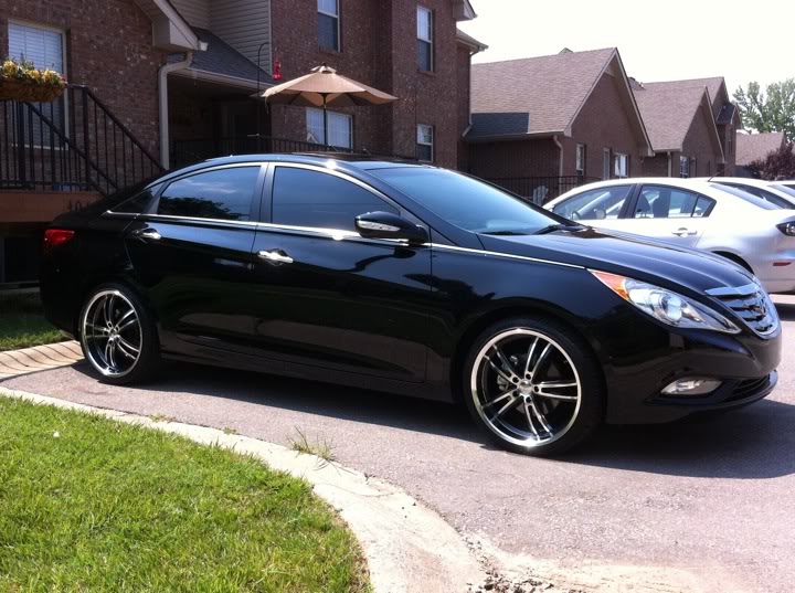 photo 3 Hyundai Sonata custom wheels Privat Atlantik 20x8.5, ET +45, tire size 235/35 R20. x ET 