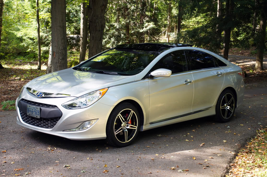 photo 2 Hyundai Sonata custom wheels Enkei Razr 18x8.0, ET +40, tire size 225/45 R18. x ET 