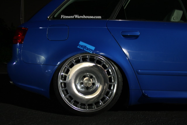 photo 1 Audi A4 custom wheels Rotiform VCE 19x9.5, ET +35, tire size 235/35 R19. 19x10.0 ET+35 