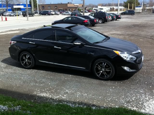 photo 1 Hyundai Sonata Hybrid custom wheels   18x, ET , tire size X R18. x ET 