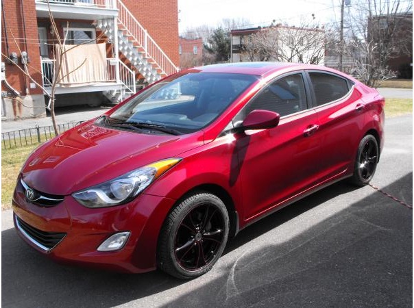 photo 2 Hyundai Elantra custom wheels Dai Red Baron 17x7.0, ET +42, tire size 215/45 R17. x ET
