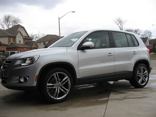 photo 1 Volkswagen Tiguan custom wheels Euro Klasse AR4 19x8.5, ET +35, tire size 245/45 R19. x ET