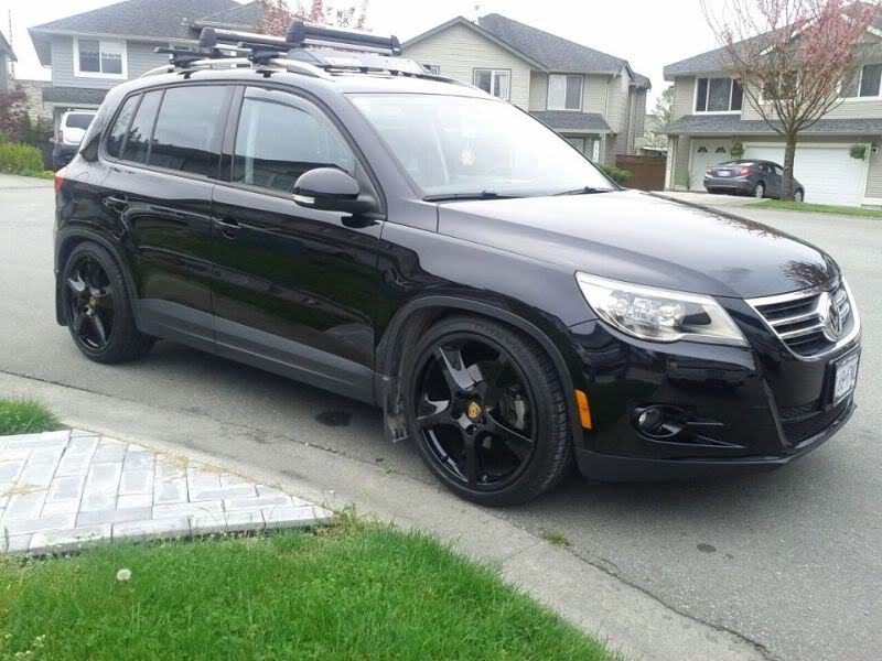 photo 1 Volkswagen Tiguan custom wheels OEM Porsche Cayenne S Turbo 20x9.0, ET +60, tire size X R20. x ET