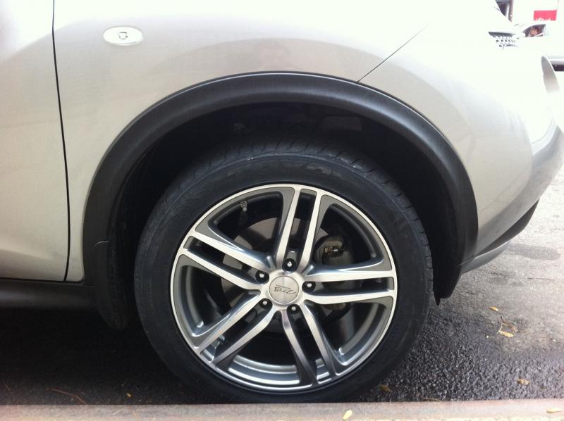 photo 1 Nissan Juke custom wheels MB Interline 18x8.0, ET +42, tire size 235/45 R18. x ET