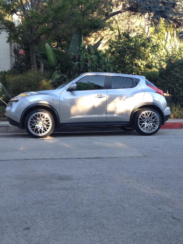 photo 4 Nissan Juke custom wheels 19x9.5, ET +35, tire size 235/40 R19. x ET