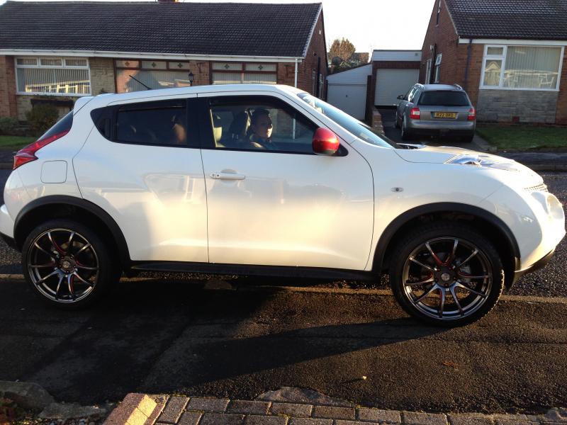 photo 2 Nissan Juke custom wheels Enkei EVO 19x, ET , tire size 235/40 R19. x ET 