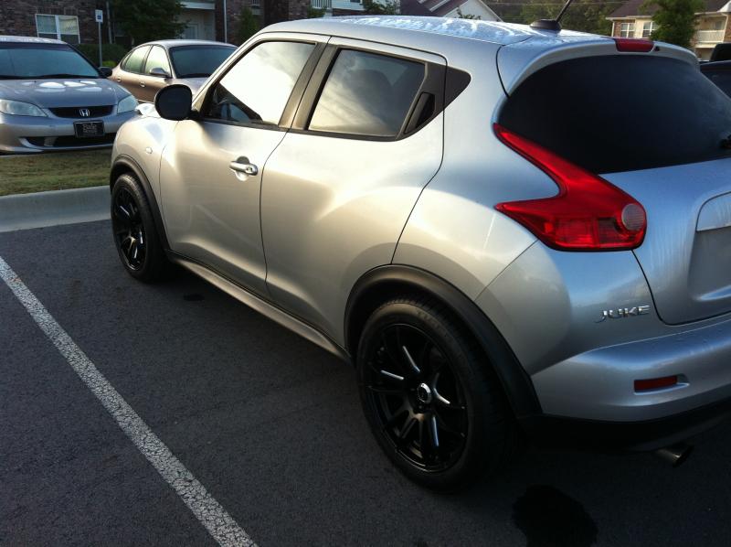 photo 4 Nissan Juke custom wheels Konig Torch 18x9.0, ET , tire size 245/45 R18. x ET 