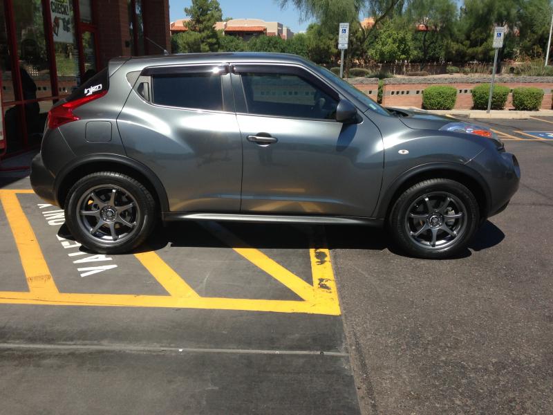 photo 1 Nissan Juke custom wheels Motegi MR125 17x7.5, ET +42, tire size X R17. x ET
