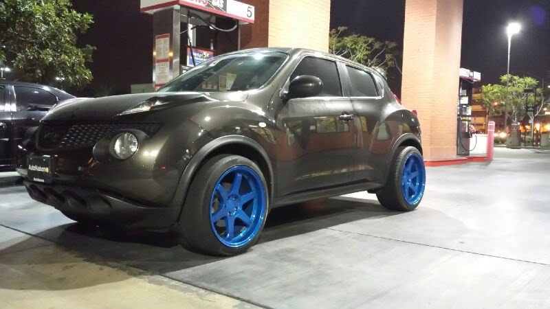 photo 1 Nissan Juke custom wheels   19x10.5, ET +12, tire size X R19. 19x9.5 ET+22 