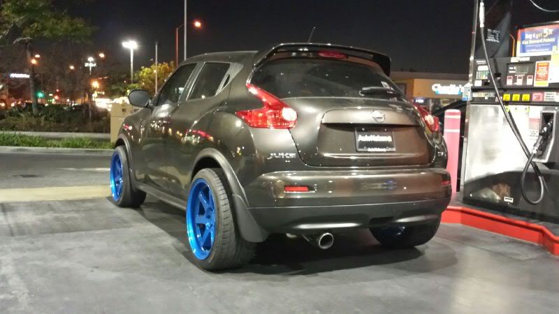 photo 2 Nissan Juke custom wheels   19x10.5, ET +12, tire size X R19. 19x9.5 ET+22 