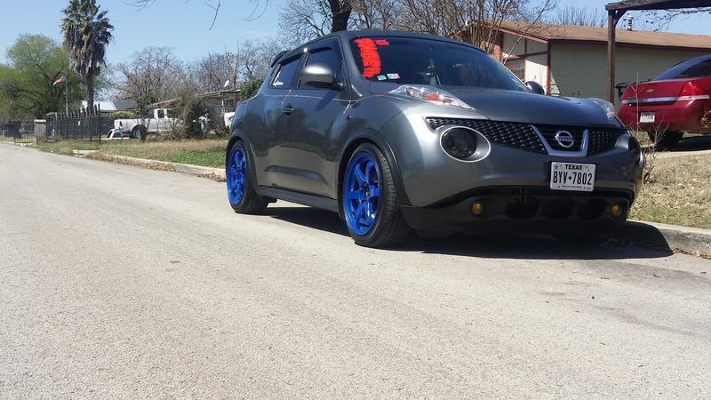 photo 2 Nissan Juke custom wheels   18x8.5, ET +44, tire size 225/35 R18. x ET 