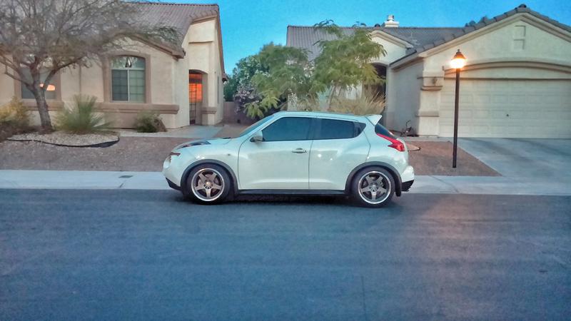 photo 2 Nissan Juke custom wheels 18x8.0, ET , tire size X R18. 18x9.0 ET