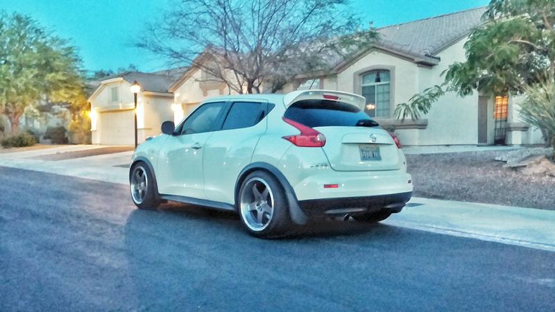 photo 3 Nissan Juke custom wheels 18x8.0, ET , tire size X R18. 18x9.0 ET