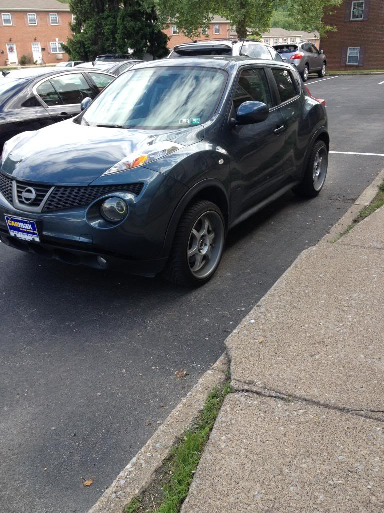 photo 2 Nissan Juke custom wheels 18x9.5, ET +30, tire size X R18. x ET