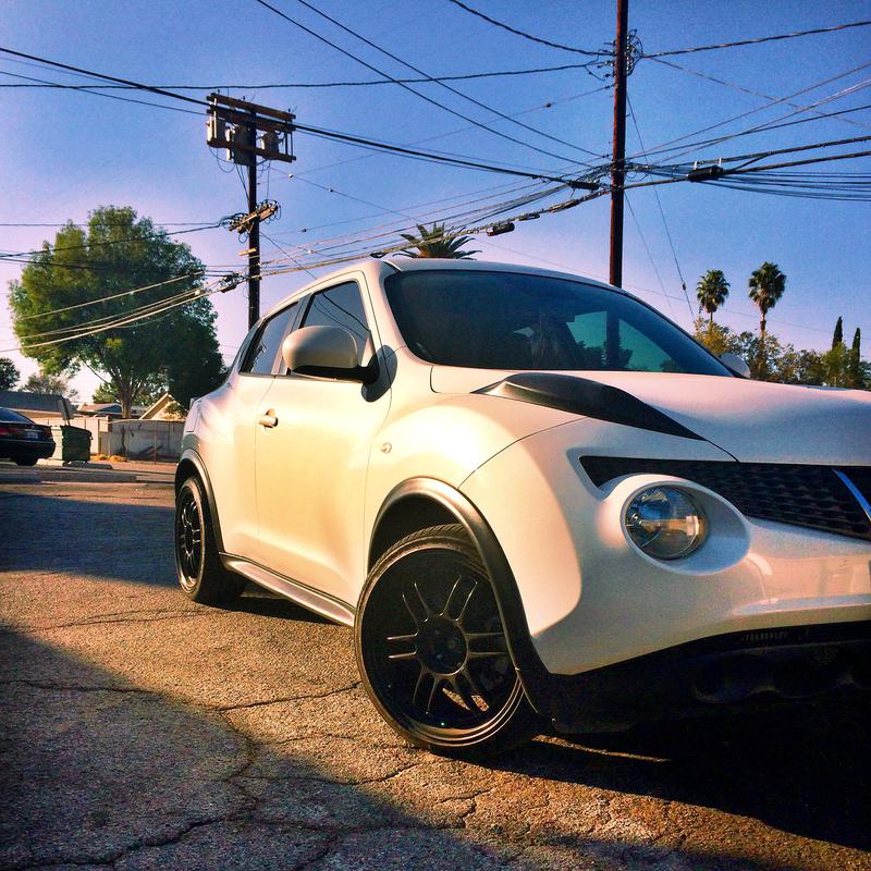 photo 1 Nissan Juke custom wheels Enkei RPF1 18x8.5, ET , tire size 245/35 R18. x ET