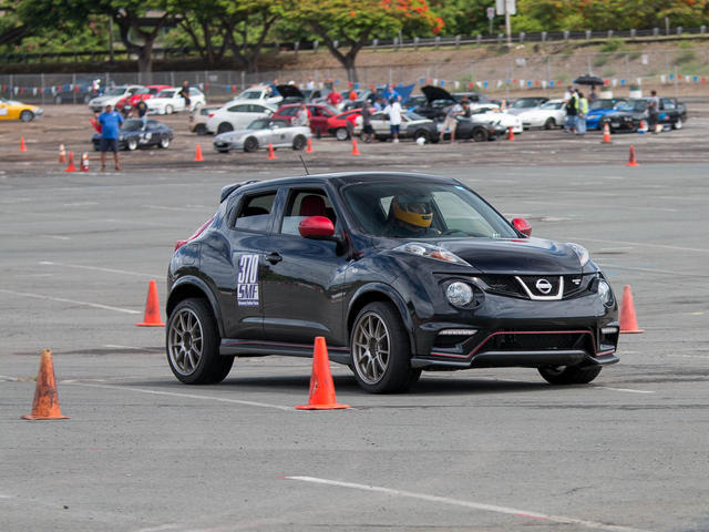 photo 2 Nissan Juke custom wheels 18x9.5, ET +35, tire size 245/40 R18. x ET