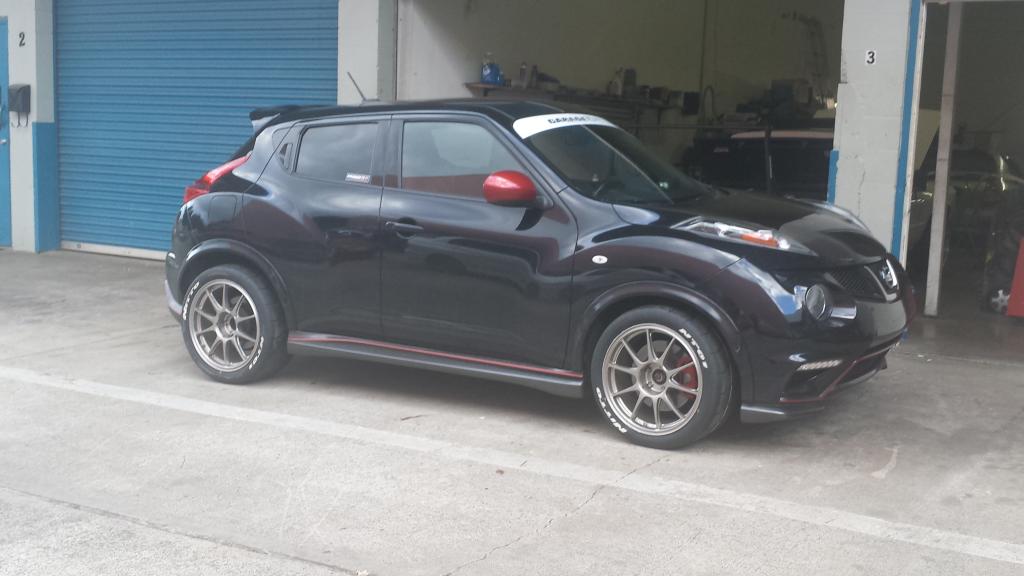 photo 2 Nissan Juke custom wheels 18x, ET , tire size 275/35 R18. x ET