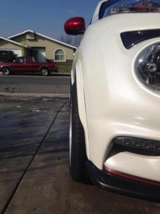 photo 2 Nissan Juke custom wheels 18x9.0, ET +30, tire size 245/45 R18. x ET