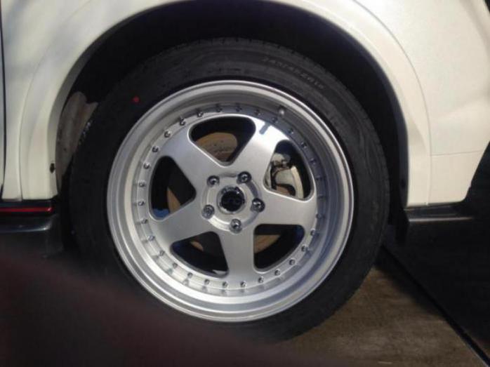 photo 1 Nissan Juke custom wheels 18x9.0, ET +30, tire size 245/45 R18. x ET