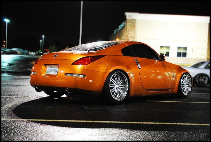 photo 8 Nissan 350Z custom wheels Vossen VVS-082 19x8.5, ET +2, tire size 215/35 R19. 19x10.0 ET0 245/35 R19
