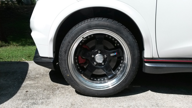 photo 5 Nissan Juke custom wheels SSR Professor 18x10.5, ET +30, tire size 275/40 R18. x ET