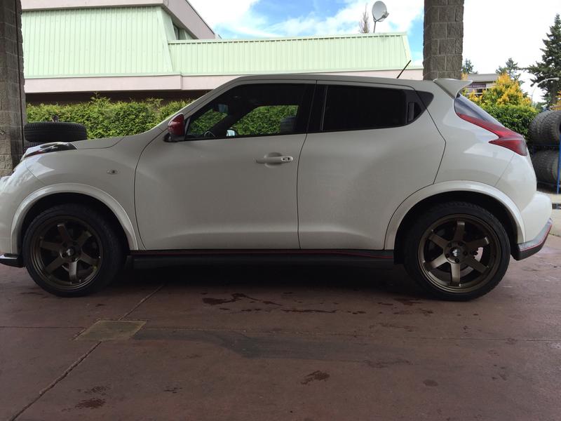 photo 2 Nissan Juke custom wheels Avid1 AV06 18x9.5, ET +22, tire size 265/35 R18. x ET 